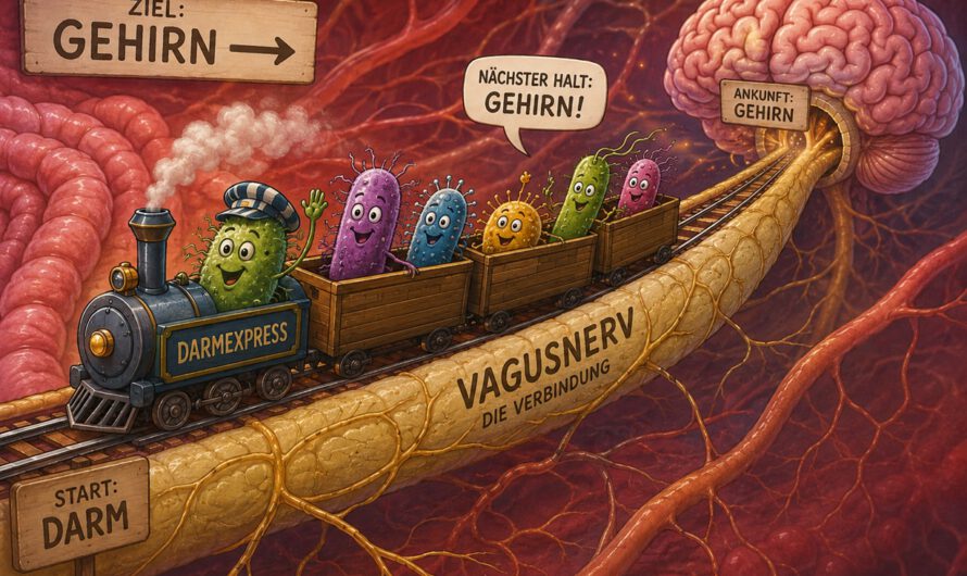 Darmbakterien wandern tatsächlich ins Gehirn